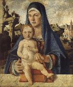 Bartolomeo Montagna The Virgin and Child oil on canvas